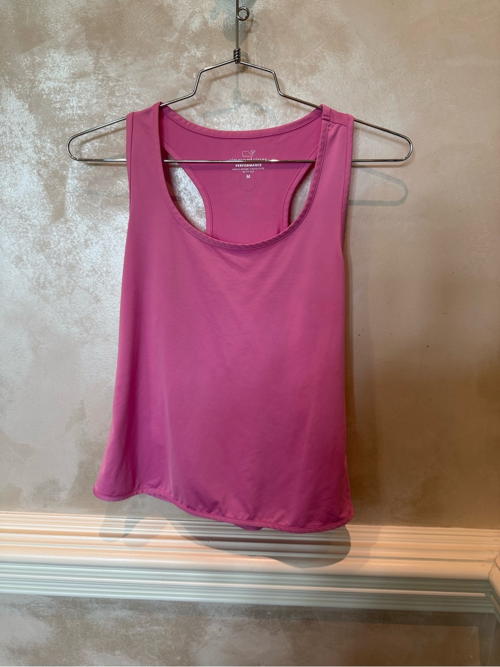 Vineyard Vines Performance Racerback Tank Top - Pink
